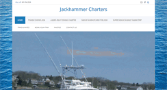 Desktop Screenshot of jackhammercharters.com